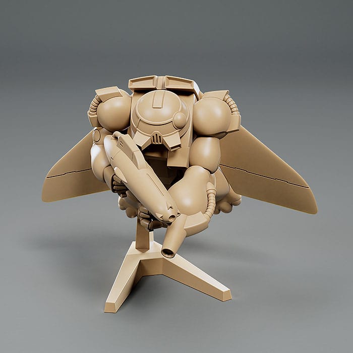 Round Vernian Vifam Plastic Model Kits PLAMAX MF-76 minimum factory Vifam & Wug: Round Vernian Color Ver. 7cm - Model Kit - Max Factory - Hobby Figures UK