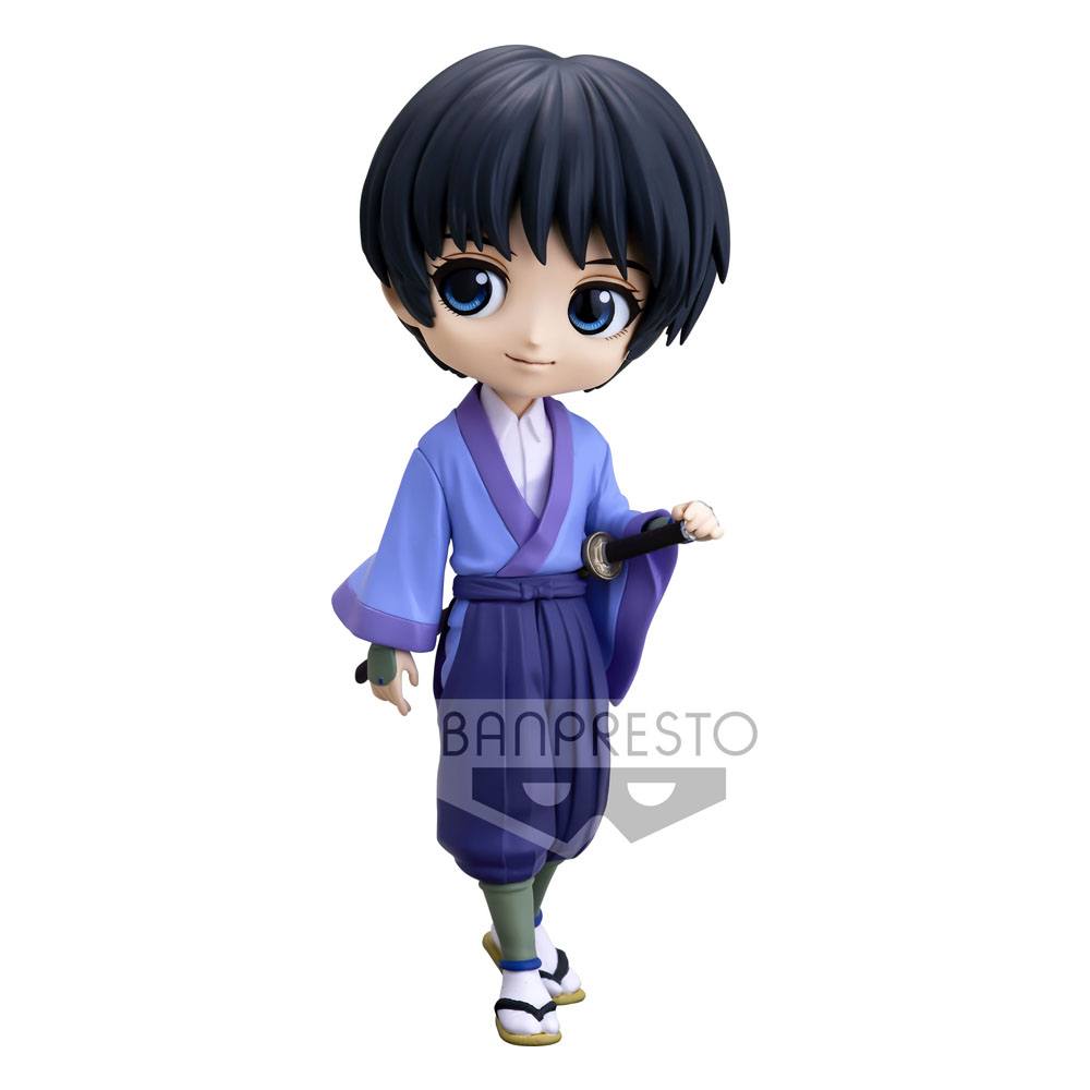Rurouni Kenshin Q Posket Mini Figure Sojiro Seta Ver. A 14cm - Mini Figures - Banpresto - Hobby Figures UK