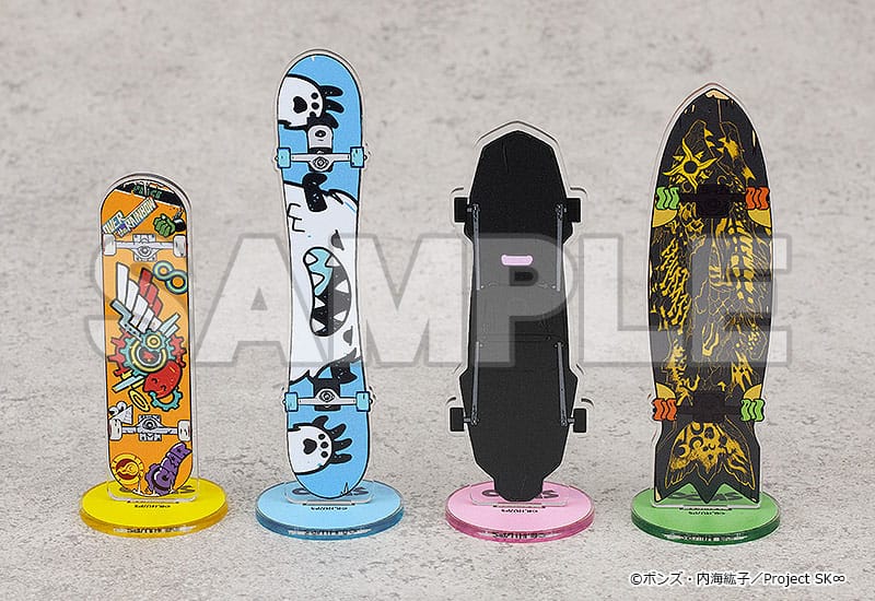SK8 the Infinity Acrylic Figure Cherry Blossom 14cm - Mini Figures - Orange Rouge - Hobby Figures UK