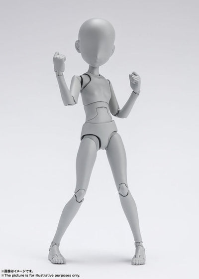 S.H. Figuarts Action Figure Body Chan Ken Sugimori Edition DX Set (Gray Color Ver.) 13cm - Action Figures - Bandai Tamashii Nations - Hobby Figures UK