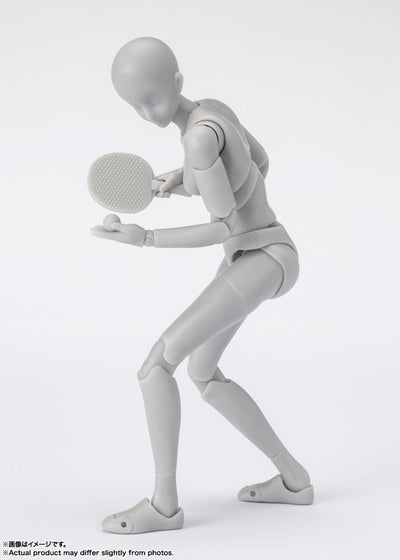 S.H. Figuarts Action Figure Body-Chan Sports Edition DX Set (Gray Color Ver.) 14cm - Action Figures - Bandai Tamashii Nations - Hobby Figures UK