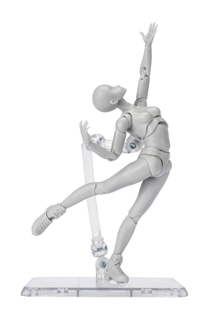 S.H. Figuarts Action Figure Body-Chan Sports Edition DX Set (Gray Color Ver.) 14cm - Action Figures - Bandai Tamashii Nations - Hobby Figures UK