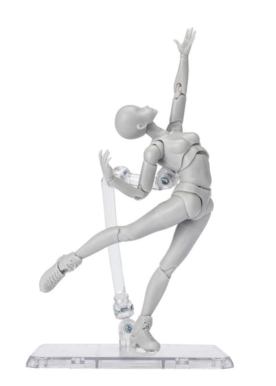 S.H. Figuarts Action Figure Body-Chan Sports Edition DX Set (Gray Color Ver.) 14cm - Action Figures - Bandai Tamashii Nations - Hobby Figures UK