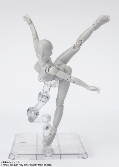 S.H. Figuarts Action Figure Body-Chan Sports Edition DX Set (Gray Color Ver.) 14cm - Action Figures - Bandai Tamashii Nations - Hobby Figures UK