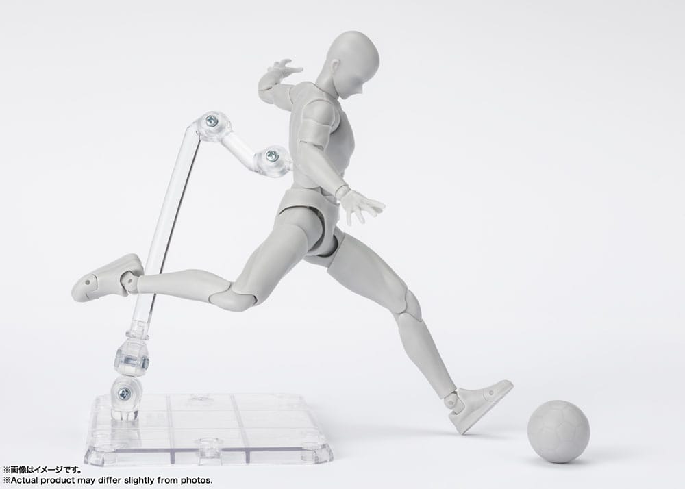 S.H. Figuarts Action Figure Body-Kun Sports Edition DX Set (Gray Color Ver.) 16cm - Action Figures - Bandai Tamashii Nations - Hobby Figures UK