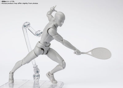 S.H. Figuarts Action Figure Body-Kun Sports Edition DX Set (Gray Color Ver.) 16cm - Action Figures - Bandai Tamashii Nations - Hobby Figures UK