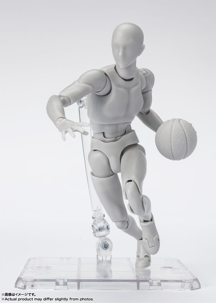 S.H. Figuarts Action Figure Body-Kun Sports Edition DX Set (Gray Color Ver.) 16cm - Action Figures - Bandai Tamashii Nations - Hobby Figures UK