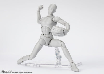 S.H. Figuarts Action Figure Body-Kun Sports Edition DX Set (Gray Color Ver.) 16cm - Action Figures - Bandai Tamashii Nations - Hobby Figures UK