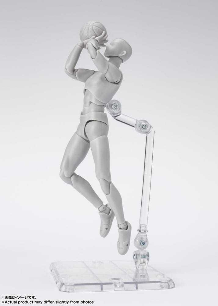 S.H. Figuarts Action Figure Body-Kun Sports Edition DX Set (Gray Color Ver.) 16cm - Action Figures - Bandai Tamashii Nations - Hobby Figures UK