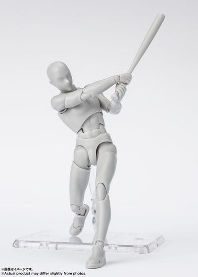 S.H. Figuarts Action Figure Body-Kun Sports Edition DX Set (Gray Color Ver.) 16cm - Action Figures - Bandai Tamashii Nations - Hobby Figures UK