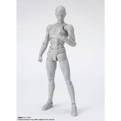 S.H. Figuarts Action Figure Body-Kun Sports Edition DX Set (Gray Color Ver.) 16cm - Action Figures - Bandai Tamashii Nations - Hobby Figures UK