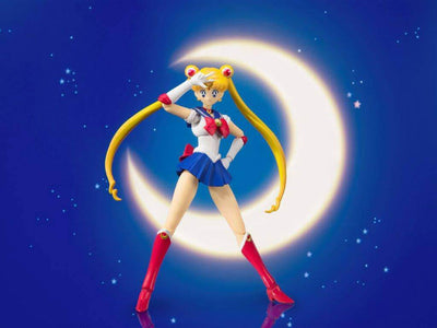 Sailor Moon S.H. Figuarts Action Figure Sailor Moon Animation Colour Edition 14cm - Action Figures - Bandai Tamashii Nations - Hobby Figures UK
