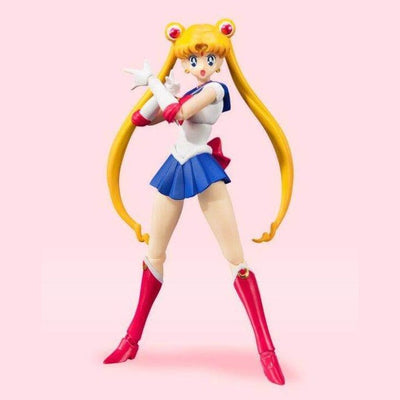 Sailor Moon S.H. Figuarts Action Figure Sailor Moon Animation Colour Edition 14cm - Action Figures - Bandai Tamashii Nations - Hobby Figures UK
