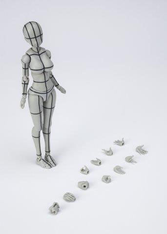 S.H. Figuarts Body Chan Action Figure Kentaro Yabuki Wireframe Gray Color Version 14cm - Action Figures - Bandai Tamashii Nations - Hobby Figures UK