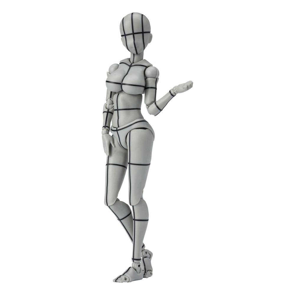 S.H. Figuarts Body Chan Action Figure Kentaro Yabuki Wireframe Gray Color Version 14cm - Action Figures - Bandai Tamashii Nations - Hobby Figures UK