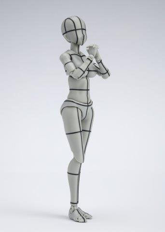 S.H. Figuarts Body Chan Action Figure Kentaro Yabuki Wireframe Gray Color Version 14cm - Action Figures - Bandai Tamashii Nations - Hobby Figures UK