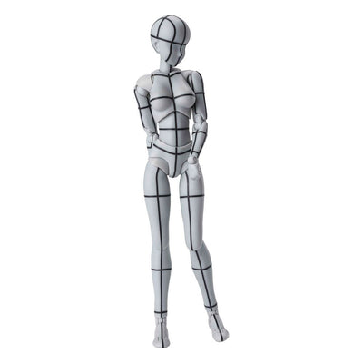 S.H. Figuarts Body Chan Action Figure Wireframe Gray Color Version 14cm - Action Figures - Bandai Tamashii Nations - Hobby Figures UK