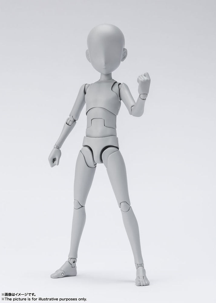 S.H. Figuarts Body Kun Action Figure Ken Sugimori Edition DX Set (Gray Color Ver.) 13cm - Action Figures - Bandai Tamashii Nations - Hobby Figures UK