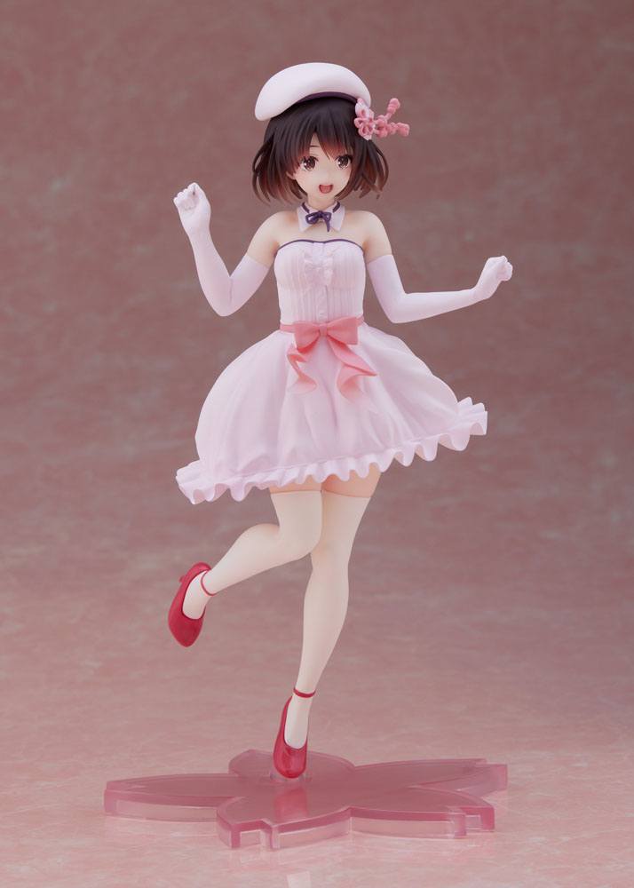 Saekano Coreful PVC Statue Kato Megumi Sakura Dress Ver. 20cm - Scale Statue - Taito - Hobby Figures UK