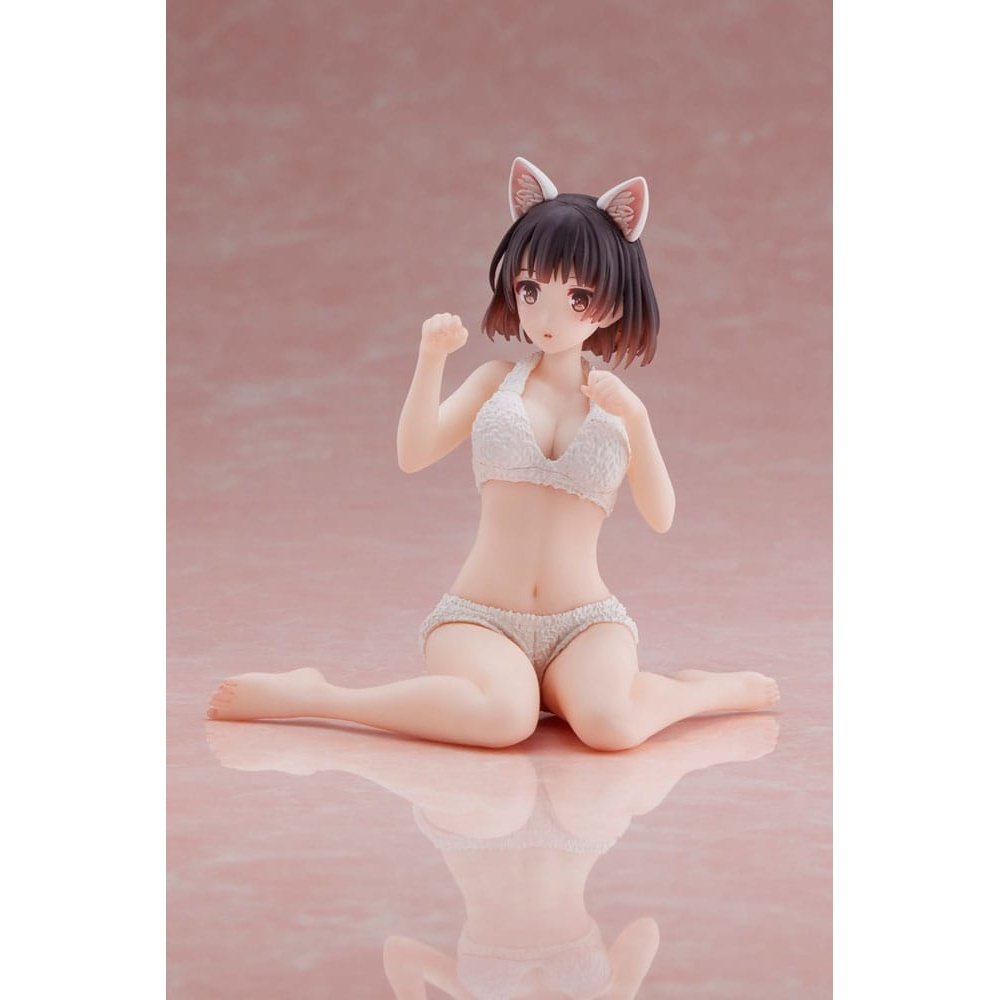 Saekano: How to Raise a Boring Girlfriend PVC Statue Megumi Kato Cat Roomwear Ver. 12cm
