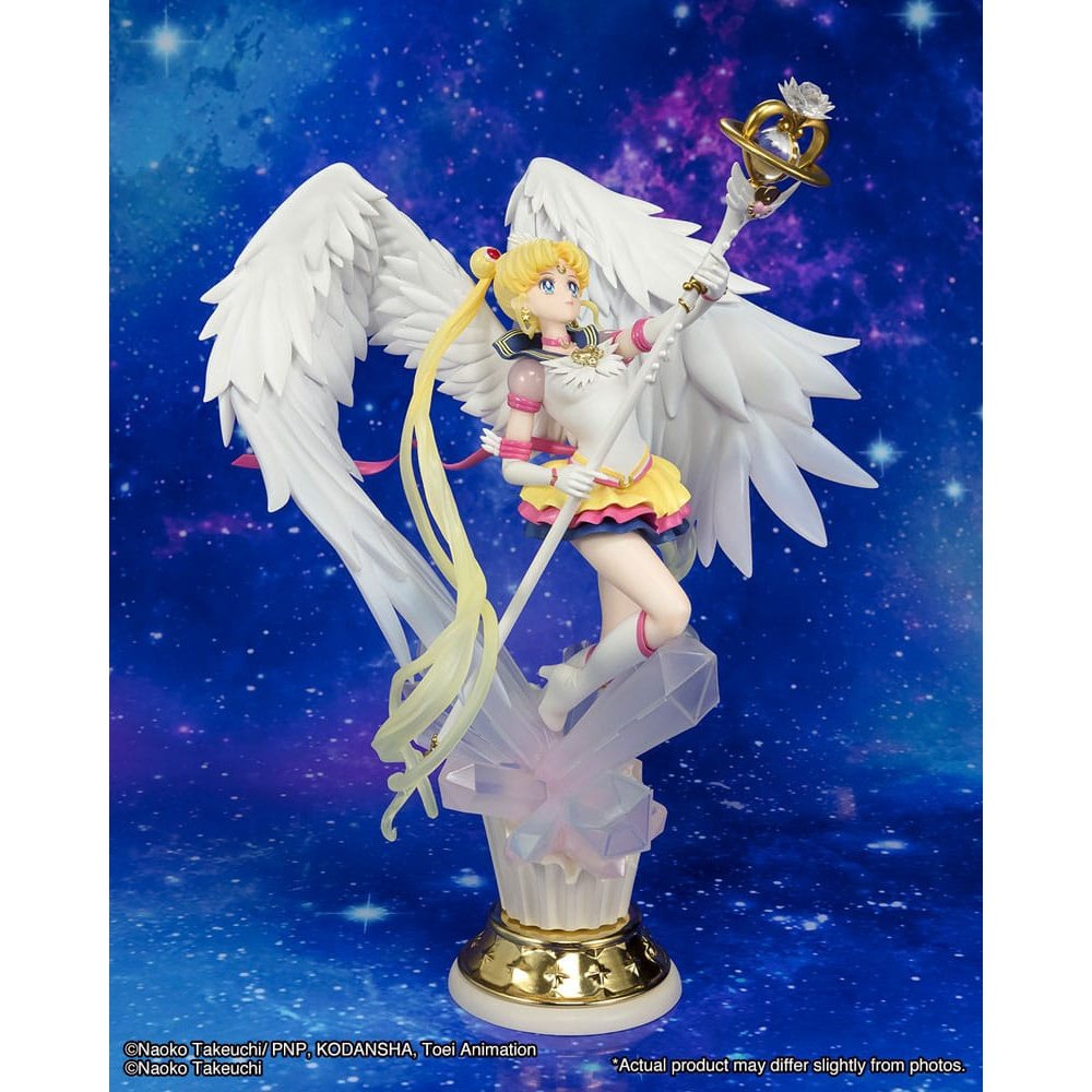 Sailor Moon Eternal FiguartsZERO Chouette PVC Statue Darkness calls to light, and light, summons darkness 24cm - Scale Statue - Bandai Tamashii Nations - Hobby Figures UK