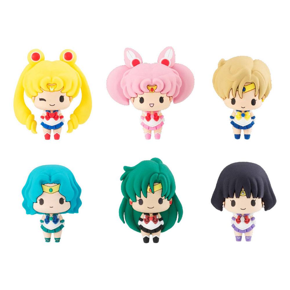 Sailor Moon Chokorin Mascot Series Trading Figure 6-Pack 5cm Complete Pack - Mini Figures - Megahouse - Hobby Figures UK