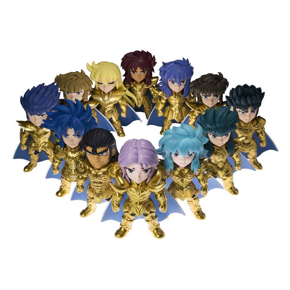 Saint Seiya ARTlized Tamashii Nations Box Mini Figures 8cm The Supreme Gold Saints Assemble! Display 12-Assorment - Mini Figures - Bandai Tamashii Nations - Hobby Figures UK