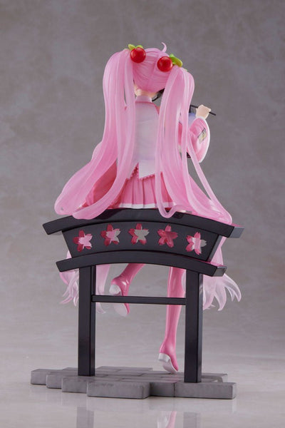 Sakura Miku AMP+ PVC Statue Sakura Lantern Ver. 20cm - Scale Statue - Taito - Hobby Figures UK
