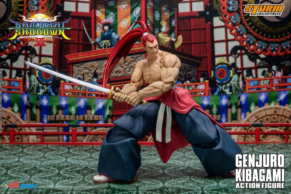 Samurai Shodown VI Action Figure Genjuro Kibagami - Action Figures - Storm Collectibles - Hobby Figures UK