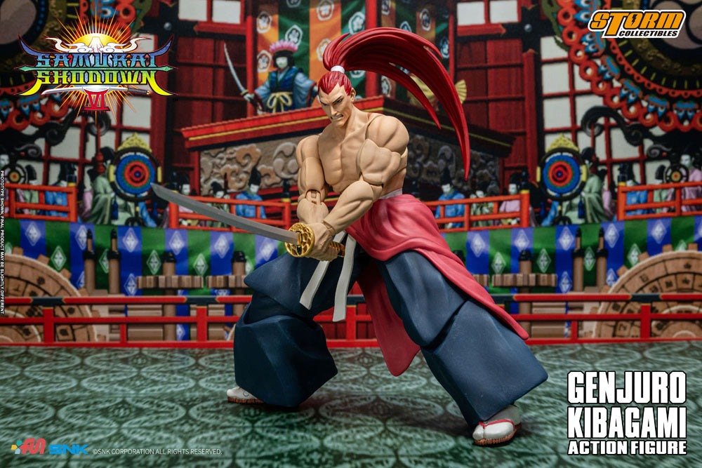 Samurai Shodown VI Action Figure Genjuro Kibagami - Action Figures - Storm Collectibles - Hobby Figures UK