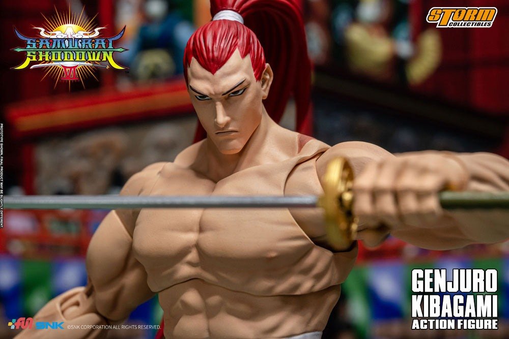 Samurai Shodown VI Action Figure Genjuro Kibagami - Action Figures - Storm Collectibles - Hobby Figures UK