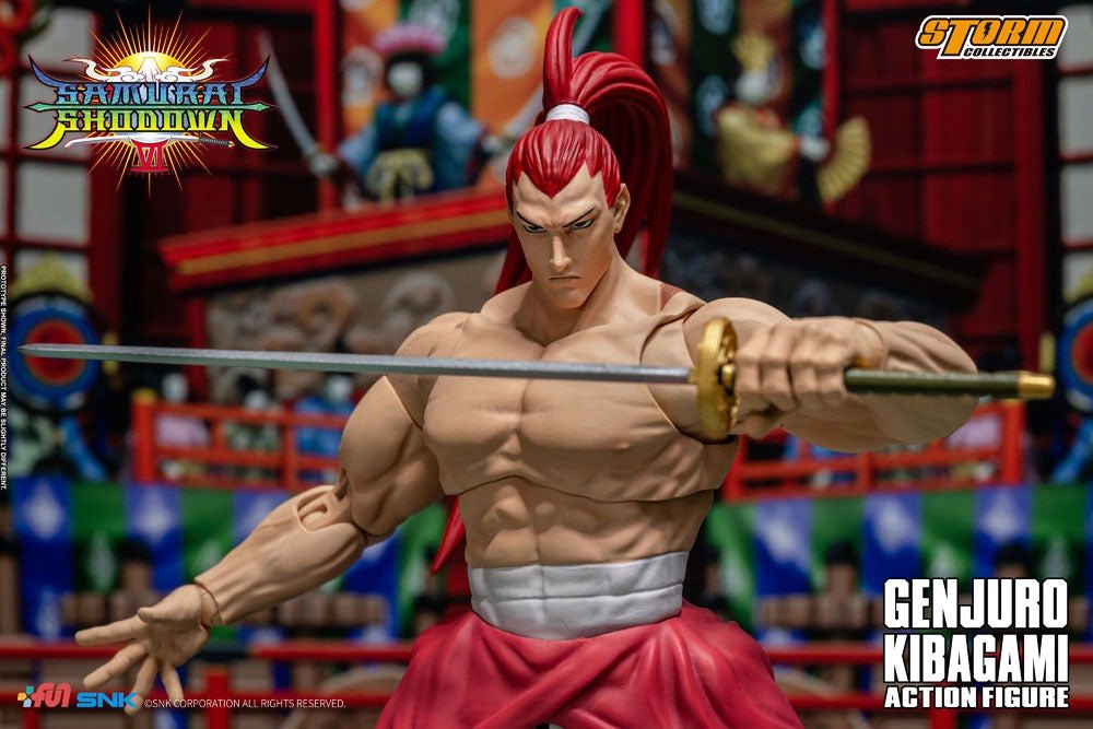 Samurai Shodown VI Action Figure Genjuro Kibagami - Action Figures - Storm Collectibles - Hobby Figures UK