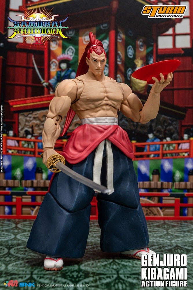 Samurai Shodown VI Action Figure Genjuro Kibagami - Action Figures - Storm Collectibles - Hobby Figures UK