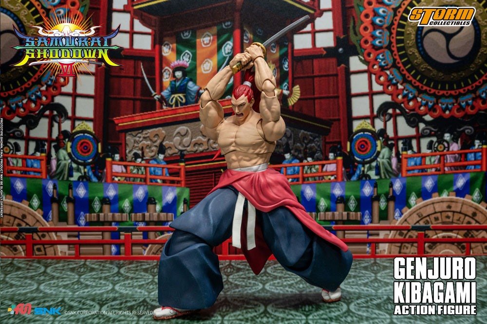 Samurai Shodown VI Action Figure Genjuro Kibagami - Action Figures - Storm Collectibles - Hobby Figures UK