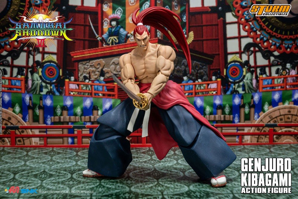 Samurai Shodown VI Action Figure Genjuro Kibagami - Action Figures - Storm Collectibles - Hobby Figures UK