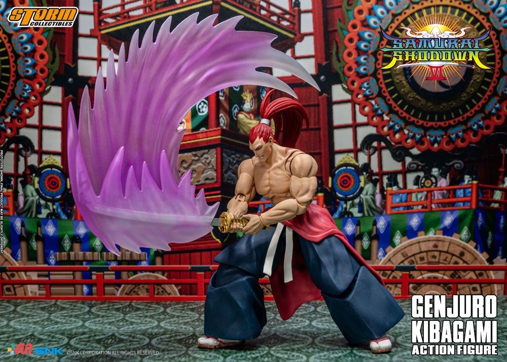Samurai Shodown VI Action Figure Genjuro Kibagami - Action Figures - Storm Collectibles - Hobby Figures UK