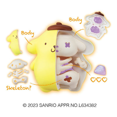 Sanrio Puzzle Mascot Kaitai Fantasy Figures 8cm Assortment Fancy Purple (4) - Mini Figures - Megahouse - Hobby Figures UK