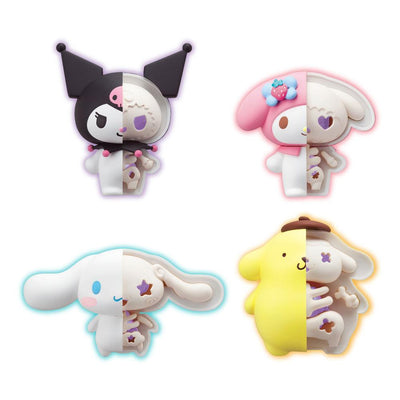 Sanrio Puzzle Mascot Kaitai Fantasy Figures 8cm Assortment Fancy Purple (4) - Mini Figures - Megahouse - Hobby Figures UK