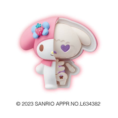 Sanrio Puzzle Mascot Kaitai Fantasy Figures 8cm Assortment Fancy Purple (4) - Mini Figures - Megahouse - Hobby Figures UK