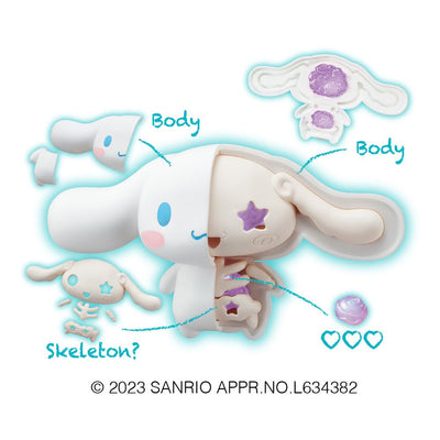 Sanrio Puzzle Mascot Kaitai Fantasy Figures 8cm Assortment Fancy Purple (4) - Mini Figures - Megahouse - Hobby Figures UK