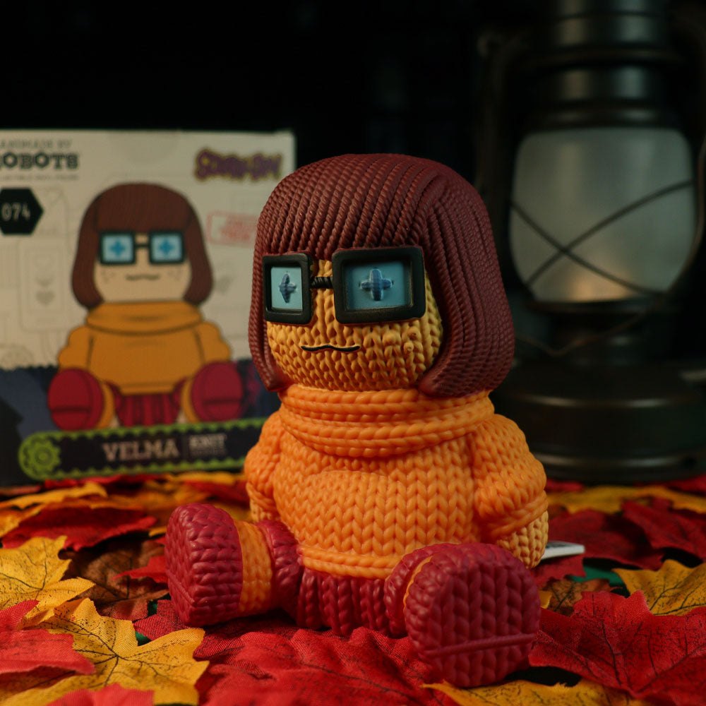 Scooby Doo Vinyl Figure Velma 13cm - Mini Figures - Handmade by Robots - Hobby Figures UK