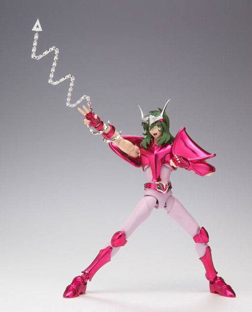 Saint Seiya Andromeda Shun Cloth Action Figure, 15 Cm, Con Armatura E Accessori, Collezionabile