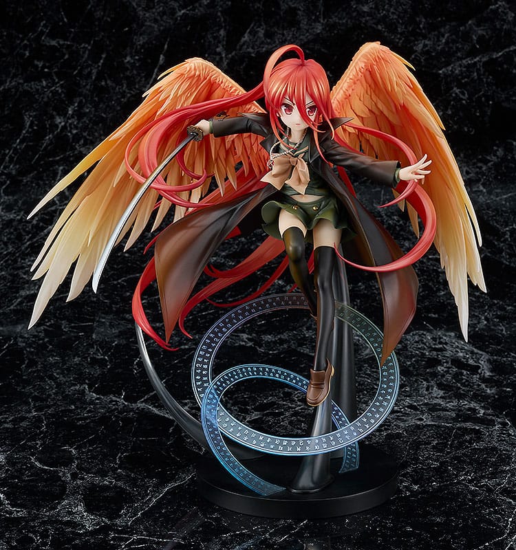 Shakugan no Shana PVC Statue 1/7 The Flame-Haired Burning-Eyed Hunter Shana 25cm - Scale Statue - Good Smile Company - Hobby Figures UK