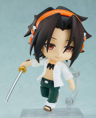 Shaman King Nendoroid PVC Action Figure Yoh Asakura 10cm - Mini Figures - Good Smile Company - Hobby Figures UK