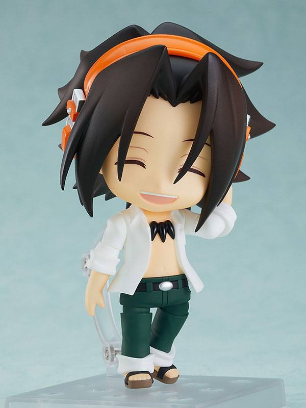 Shaman King Nendoroid PVC Action Figure Yoh Asakura 10cm - Mini Figures - Good Smile Company - Hobby Figures UK