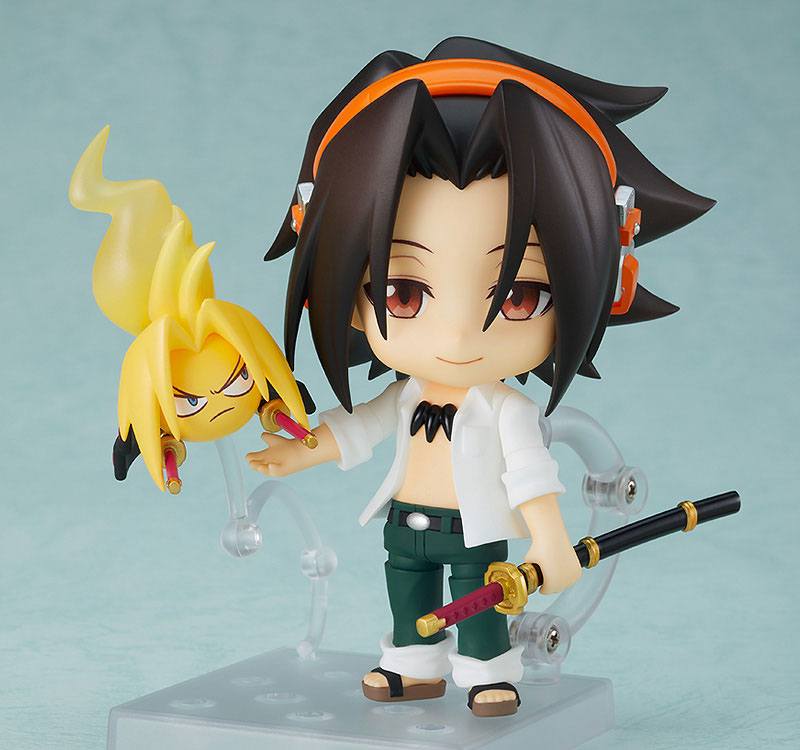 Shaman King Nendoroid PVC Action Figure Yoh Asakura 10cm - Mini Figures - Good Smile Company - Hobby Figures UK