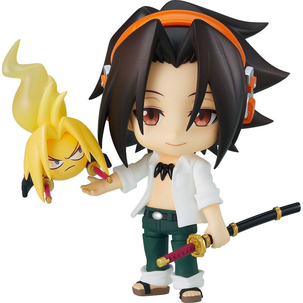 Shaman King Nendoroid PVC Action Figure Yoh Asakura 10cm - Mini Figures - Good Smile Company - Hobby Figures UK