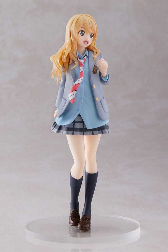 Shigatsu wa Kimi no Uso Coreful PVC Statue Kaori Miyazono School Uniform Ver. - Scale Statue - Taito Prize - Hobby Figures UK
