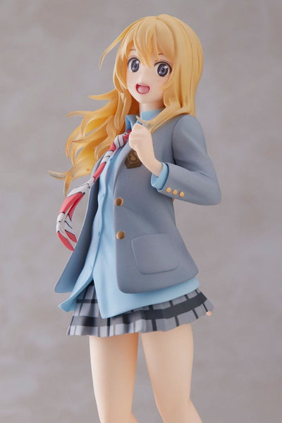 Shigatsu wa Kimi no Uso Coreful PVC Statue Kaori Miyazono School Uniform Ver. - Scale Statue - Taito Prize - Hobby Figures UK