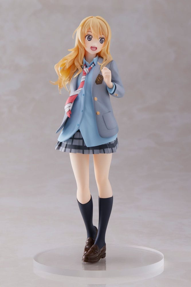 Shigatsu wa Kimi no Uso Coreful PVC Statue Kaori Miyazono School Uniform Ver. - Scale Statue - Taito Prize - Hobby Figures UK
